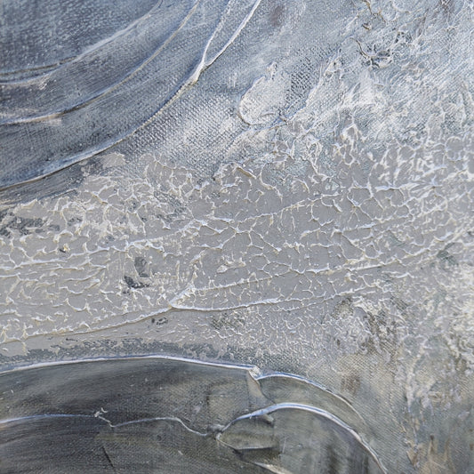 Limited edition fine art print titled Shades of, gray and black textured art