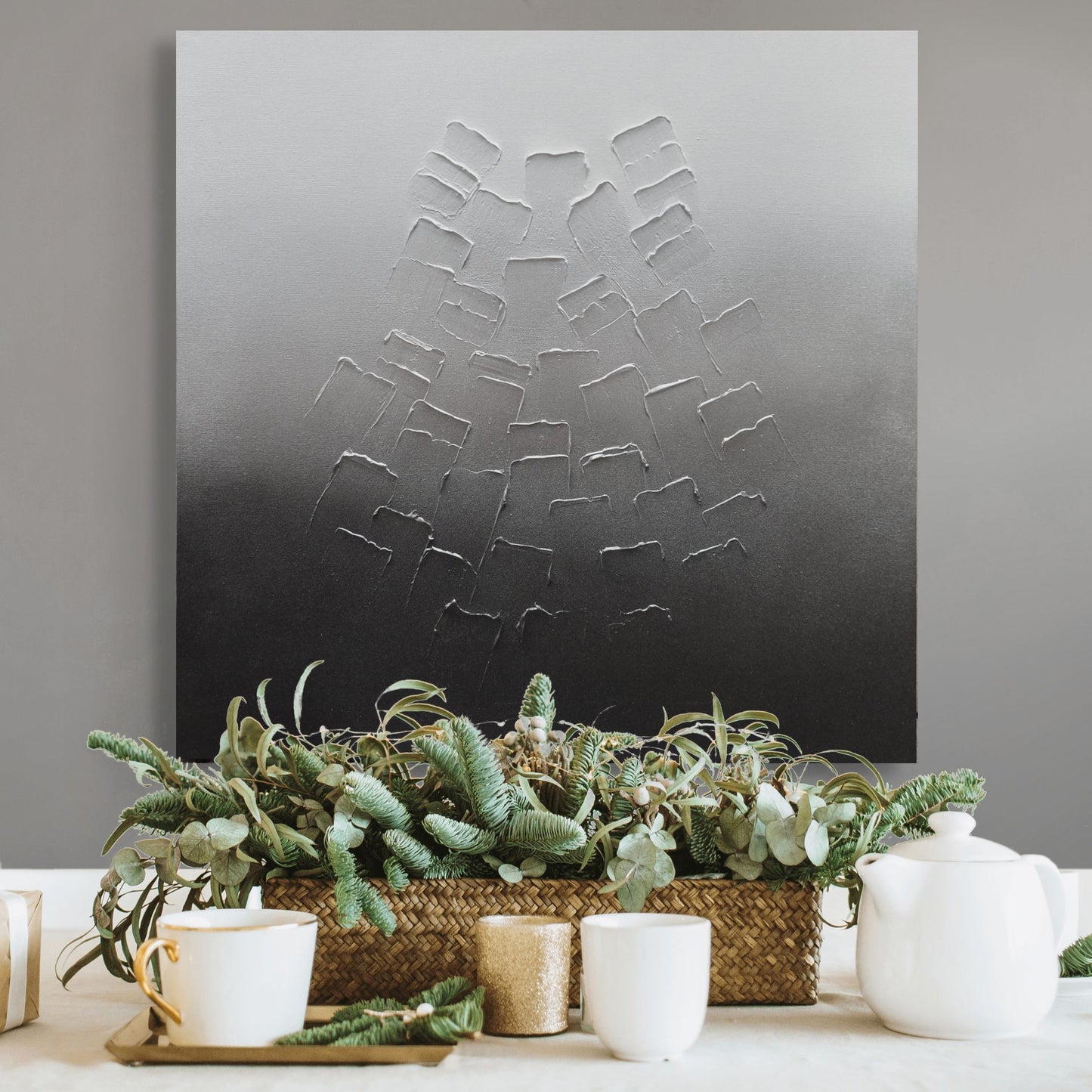 Glacial, Original Canvas Painting