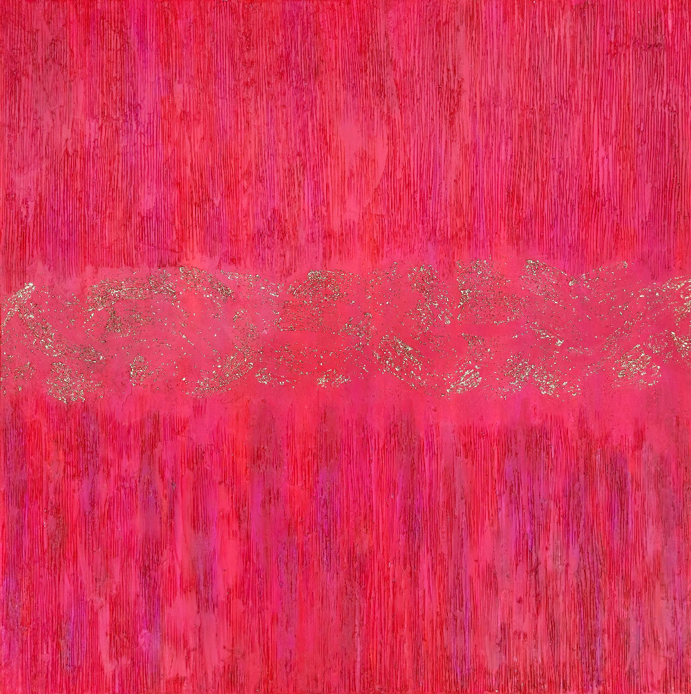 Torn, Abstract Original Canvas Painting