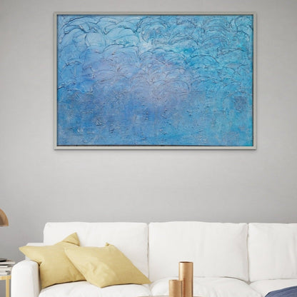 Luna, Original Textured Canvas Painting