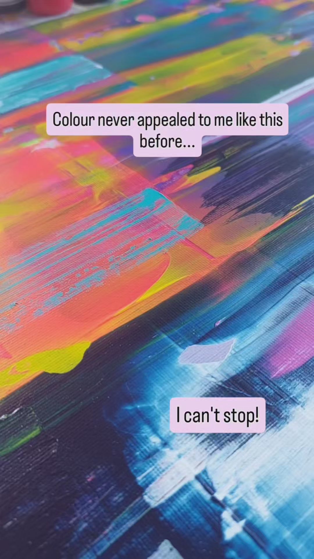 Multi colour Art print Midnight, Limited Edition Fine Art Print