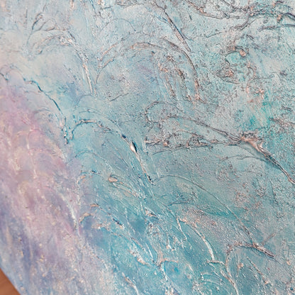 Luna, Original Textured Canvas Painting